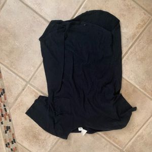 Black shirt from urban outfitters with a side pocket
